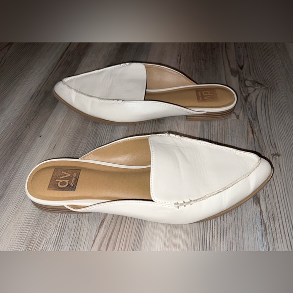 Dolce Vita Itzie Cream Mules Slides Size 10 - Picture 7 of 7